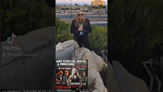 Sebastian Bach at Rock N Roll Fantasy Camp Las Vegas March 31 - April 3 2022