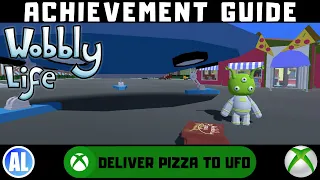 Wobbly Life (Xbox) Achievement Guide - Deliver Pizza to the UFO