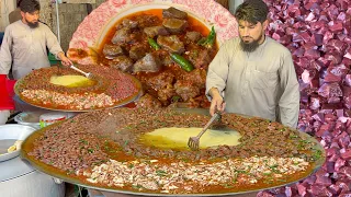 Peshawari Tawa Fry Kaleji Recipe | The Best Giant Size Mutton Liver Fried | Tawa Liver Fried Recipe