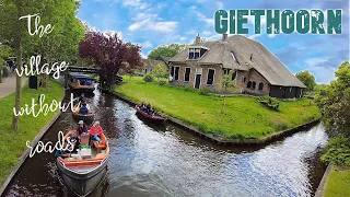 Day trip to Giethoorn Netherlands | Giethoorn Travel Guide | 4K | Village Without Roads