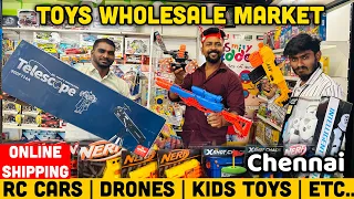 Cheapest Toys Market In Chennai / CARZ N DOLLZ / Nanga Romba Busy