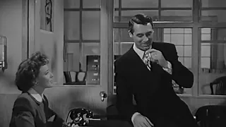 Cary Grant- Funny knit scene