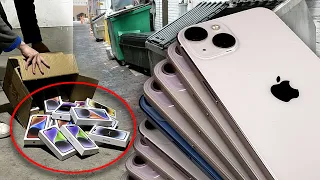 Great...!! I Found iPhone13 and iPhone12 in the trash