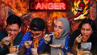 CHALLENGE RAMEN DARI NERAKA! ⚠️ *RAMEN PALING PEDAS DALAM MALAYSIA!!!