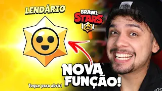 JOGUEI a NOVA ATUALIZAÇÃO do BRAWL STARS! 🔥 NOVO SORTEIO STARR! 😎