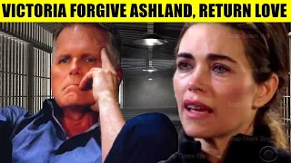 CBS Young And The Restless Ashland has realized her mistake, Victoria forgives and stays together