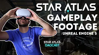 Star Atlas GAMEPLAY FOOTAGE RELEASED | Unreal Engine 5