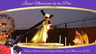 Solemne Procesión de Jesus Nazareno de la Paz 2024 / Sudor de Sangre