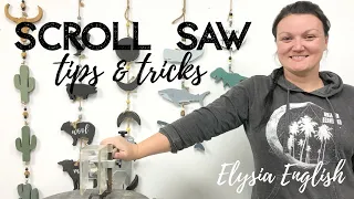 Easy Scroll Saw Tutorial | Scroll Saw Tips & Tricks | How to use a scroll saw DIY | Elysia English