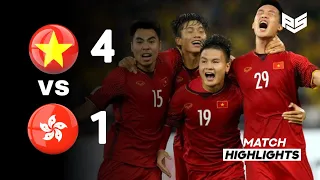 Vietnam U20 Vs Hongkong U20 4-1 | Highlights | Afc Asian Cup Qualifiers