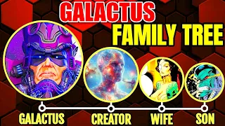 6 (Every) World Destroying Glactus's Family Members - Explored - Entire Galactus Family Tree!