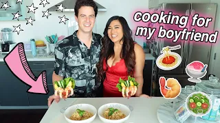 COOKING FOR MY BOYFRIEND