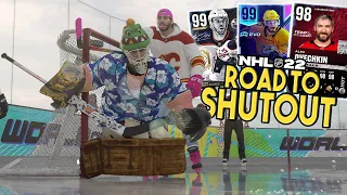 NHL 22 ROAD TO SHUTOUT #3 *DISCARDING MY ENTIRE HUT TEAM?!*