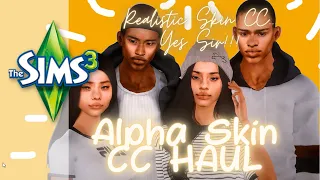 CC Haul #1 | Alpha CC Skin For The Sims 3 | How To Make CAS  Sexy!