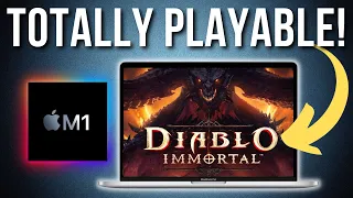 Diablo Immortal works really well on the M1 Mac! PlayCover sideloading tutorial