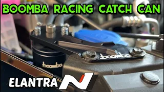 Installing the Boomba Racing Catch Can on the Elantra N