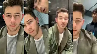 Jonas Brothers live stream from Paris via instagram (5.21.19)