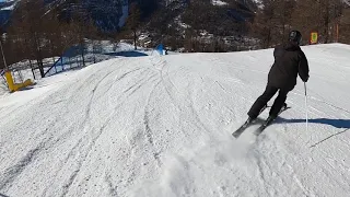 Valtourneche Piste 1, Salette to Valtourneche