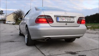 Mercedes CLK 230kompressor Exhaust sound