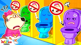 Lütfen, Lucy'nin Tuvaletini Yapması Gerekiyor! - Çocuklar İçin Çizgi Filmler 🐺 @WolfooTurkce
