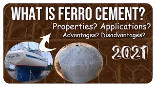 What is Ferrocement? Properties, Applications, Advantages, and Disadvantages || Civilogy