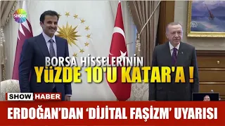 Erdoğan'dan 'dijital faşizm' uyarısı