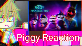 Piggy React To Roblox Piggy: Mansion Film. [Very Late and Lazy] {🇵🇱/🇬🇧}