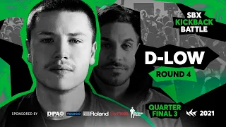 D-low | Round 4 - Quarterfinal 3 | RYTHMIND vs D-LOW | SBX KICKBACK BATTLE 2021