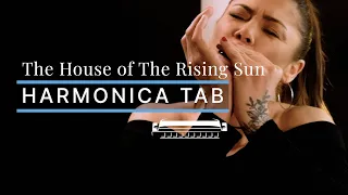 The House of the Rising Sun | The Animals | Harmonica TAB