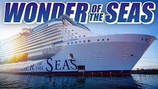 WONDER OF THE SEAS | Exploring Royal Caribbean’s *BEST* Cruise Ship!!