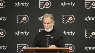 3/30 PHI vs. CHI Postgame: John Tortorella