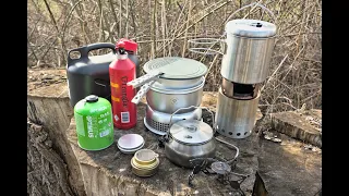 Ultimativer Ratgeber Outdoor-Kocher - Vor- & Nachteile von Gas, Benzin, Spiritus, Esbit, Holz (Hobo)