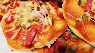 🍕Та самая школьная пицца из столовки.😛 Вкус детства.