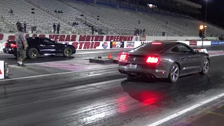 Mustang GT vs 4th Gen Trans am at LVMS Midnight Mayhem