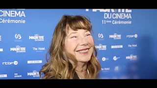 Interviews de Jane Birkin et Jan Ackermans aux Magritte du Cinéma