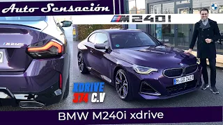 Prueba BMW M240i 2022 xdrive . El Audi RS3 tiene compañía...