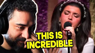 Arab Man Reacts to Angelina Jordan - Unchained Melody - Nobel Peace Prize - Narges Mohammadi Tribute