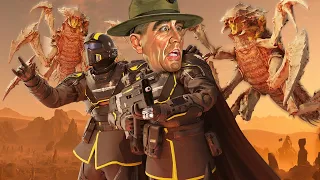 DRILL SERGEANT MEETS HILARIOUS PLAYER IN HELLDIVERS 2!