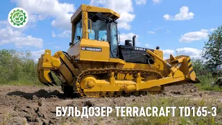 Обзор бульдозера TERRACRAFT TD165-3