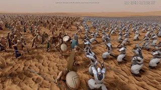100.000 Spartans VS 50.000 Heavy Knights - Ultimate Epic Battle Simulator 2