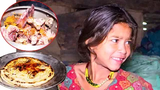 dharme brother family cooking buff curry and bread || @lifeinruralnepal