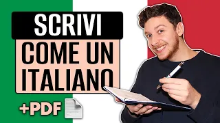 5 Consigli Per Scrivere Meglio In Italiano (Sub ITA) | Imparare l’Italiano