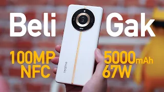 Hape Layar Lengkung, Berbahan Kulit Mewah Dikelas Midrange☀️ realme 11 Pro 5G 🔥