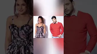 Shahnaz gill and Siddharth Shukla cute love story pictures 🥰#song #shorts