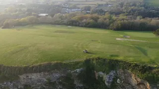 Spearfishing at a Private Beach on a Golf Course in Cornwall!