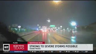 Ponding, flooding showing up on North Texas roadways