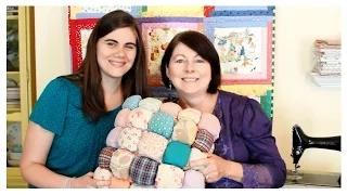 Puff Pillow - DIY Inspiration with Whitney Sews and Mom