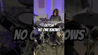 NO ONE KNOWS | @QOTSA  🥁 #drumcover #qotsa #rock #drums #drummer #music #youtubeshorts