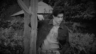 Behind the scenes with Charles Melton in HUNGER #16