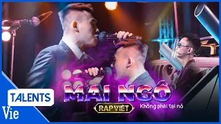 Mai Ngô khiến 4 HLV bật khóc khi rap về cậu bé vé số đau thương trên nền nhạc "Lạc" | Rap Việt Mùa 2